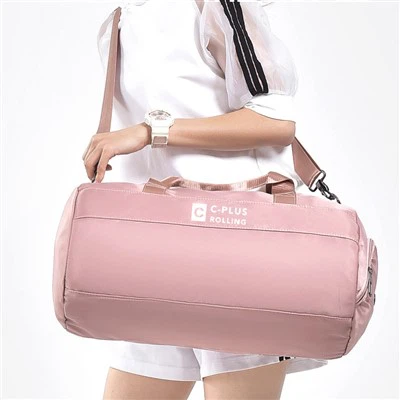 Moterų sporto krepšys su batų skyriumi